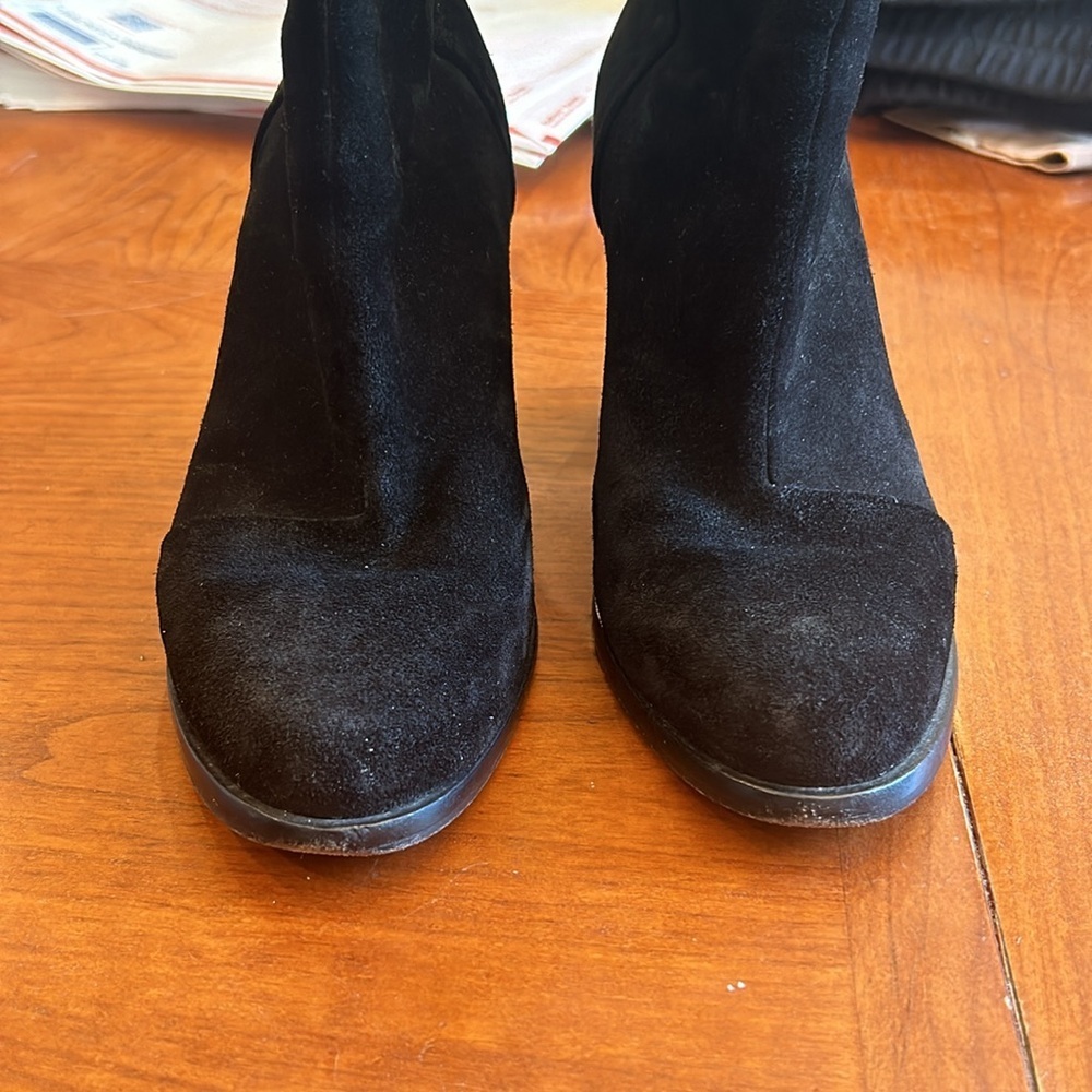 Rag & Bone black suede booties size 8.5 - Picture 2 of 10